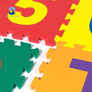 30*30cm 60*60cm Tapis pour enfants EVA épaissi non toxique-Rembourrage doux pour bébé rampant, tapis de sol anti-dérapant et à découpe sûre - Product Image 3