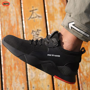 Bottes de trekking tactiques, respirantes et résistantes, pour le travail, pour les sports d'extérieur, étanches, avec bout en acier, et sécurité - Product Image 6