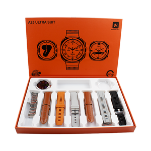 2025 A25 울트라 수트 스마트 워치 세트 심박수 모니터 혈압 추적기 활동 스포츠 스마트 워치 남성용 - Product Image 2