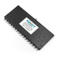 XINQY XQY-PS16-8/12-SE Diviseur/Combinateur de puissance RF 12 voies 8GHz 12GHz, Répartiteur de signal pour applications de test WiFi et micro-ondes 1.6dB