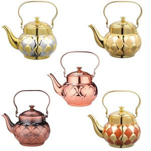 <span class=keywords><strong>Sucrier</strong></span> en acier inoxydable bicolore or et argent avec cuillère, pot à sucre décoratif de style arabe de luxe pour le service du café et du thé - Product Image 6