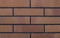 Briques de revêtement mural en argile noire fendue de style japonais, carreaux extérieurs en grise espagnole pour la décoration murale