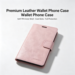 Étui portefeuille en cuir PU Goospery <span class=keywords><strong>Bluemoon</strong></span> Diary avec fermeture magnétique, antichoc, fentes pour cartes, protection intégrale pour iPhone Duo - Product Image 4