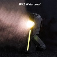 Lampe Rechargeable professionnelle Portable chaude lampe de poche magnétique torches lampe de travail réparation de voiture lumière de travail