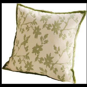 Funda de Almohada Cuadrada de Lona con Rayas, Estilo Retro, Color Verde Crema, de Lujo Ligero, para Sala de Estar, Sofá o Cama - Product Image 5