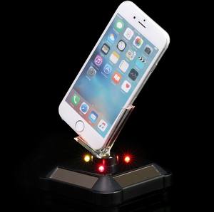 Support de téléphone rotatif à 360 degrés alimenté par énergie solaire avec 3 LED <span class=keywords><strong>pour</strong></span> accessoires de studio photo - Product Image 6
