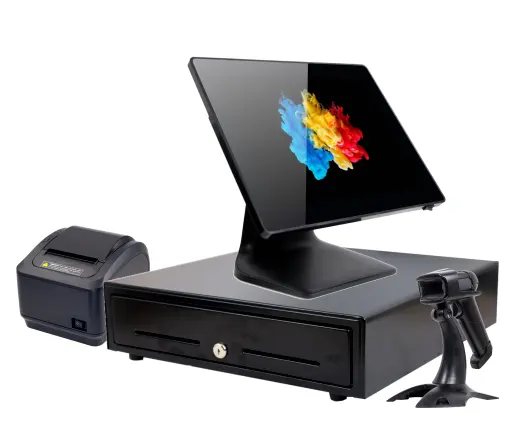 Fábrica pos preço da máquina padaria windows epos gmbh kasse scanner impressora all-in-one pos