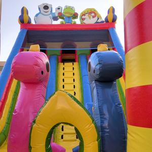 <span class=keywords><strong>Castillo</strong></span> Inflable de PVC de Tamaño Personalizado, <span class=keywords><strong>Castillo</strong></span> Hinchable Grande con Pared de Escalada, Parque de Atracciones Inflable al Aire Libre con Diseño de Dibujos Animados - Product Image 4