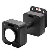 Haltère réglable en métal Get-Fit Free Weight 50/80LB en gros