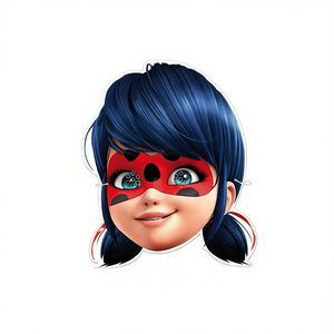 Masque de fête Coccinelle 6 pièces 2 pièces par sac Accessoire de costume pour enfants - Product Image 2