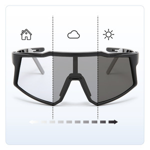 Gafas de Ciclismo con Montura Completa, Lentes Esféricas de Policarbonato, Protección UV400, Antideslizantes, para Niños, Deportes al Aire Libre - Product Image 4