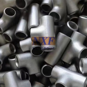 NXF UNS N10665 S31008 ASME SB366 AlloyB2/2.4617 DN15-1200 SCH10-XXS  saldatura di testa a T diritto - Product Image 5