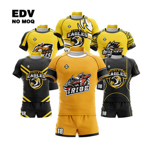 Camiseta de Rugby con Logotipo Personalizado, Secado Rápido, Transpirable, Uniforme de Rugby de Alta Calidad - Product Image 1