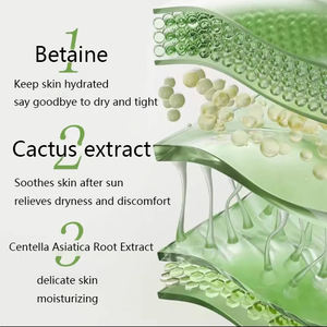 OEM ODM Rolanjona Gel di Aloe Vera dopo le <span class=keywords><strong>scottature</strong></span> solari arrossamento di Aloe Vera Gel per la cura del viso <span class=keywords><strong>crema</strong></span> viso idratante naturale biologico lenitivo - Product Image 2