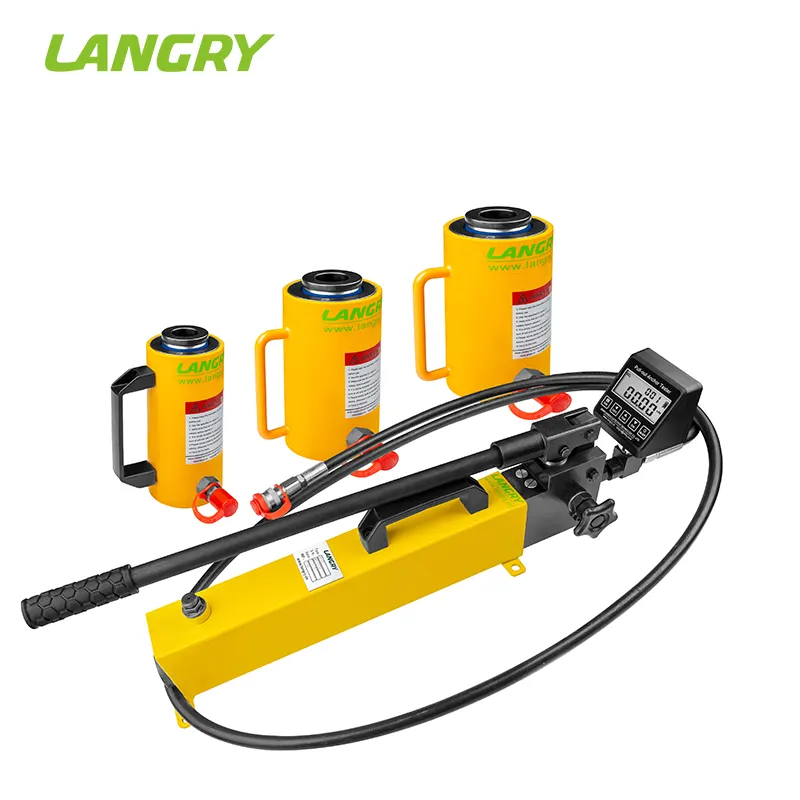 LANGRY LR-10T Pull-out Anchor Tester Drawing Force Detector for Test The Drawing Force Of Rebar