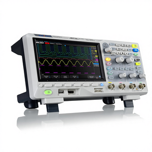 Osciloscopio Digital Siglent SDS1204X-E de 200MHz con Super Fósforo, 4 Canales, 1 GSa/s, 14 MB, Color Gris, Garantía de 1 Año, 17x10x15 Pulgadas, SDS120 - Product Image 1