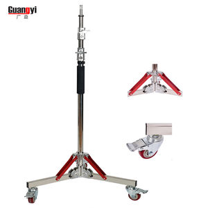 ขาตั้งกล้องทำจากเหล็กสแตนเลสสำหรับงานหนักปรับได้พร้อมขาตั้งกล้องแบบมีล้ออุปกรณ์เสริมสำหรับสตูดิโอถ่ายภาพแบบบูมเมอร์ - Product Image 1