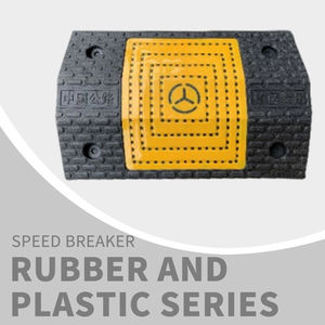 Fabricant Fournisseur Strict <span class=keywords><strong>Qc</strong></span> Control Avertissement de nuit de haute qualité Incrustation jaune Caoutchouc et plastique Ralentisseurs - Product Image 5