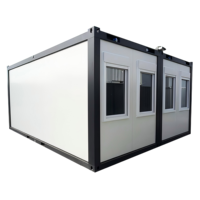 Maison conteneur modulaire extensible Tenshine 20 pieds – Maisonnette et bureau modernes, respirants et étanches, sur mesure