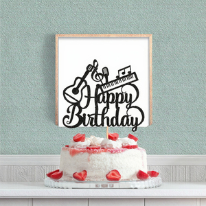 Decorazione per Torta di Compleanno a Tema Fragola Ming Fan, Fatta a Mano in Carta, per Primo Compleanno e Feste per Bambini, Decorazioni per Baby Shower - Product Image 3