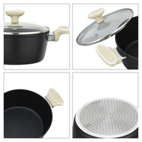 Offre Spéciale de casseroles et poêles en aluminium forgé de haute qualité Batterie de cuisine antiadhésive