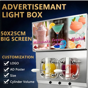 Commercial 3X11L 3 Tanks <b>Slush</b> <b>Machine</b> Ce Ice Slushie For <b>Slush</b> <b>Machine</b> Walnut Cake <b>Machine</b> For Restaurant Frozen Beverage - Product Image 2