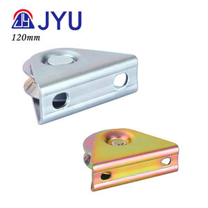 Polea de rodillo de rueda de puerta de sistema deslizante resistente de rodamiento único de 120mm con ranura Y U <span class=keywords><strong>V</strong></span> - Product Image 4