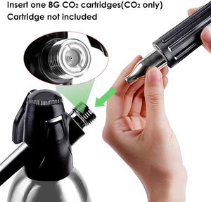 Machine à <span class=keywords><strong>eau</strong></span> <span class=keywords><strong>gazeuse</strong></span> domestique 1L, carbonateur CO2 premium, <span class=keywords><strong>siphon</strong></span> à soda - Product Image 4