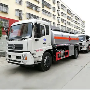 Diskon truk tangki bahan bakar RHD 8000L 8m3 Dongfeng LHD