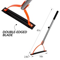 Lames dentelées à Double tranchant stylo de désherbage outil Wacker brosse coupe-herbe Machine d'élimination des mauvaises herbes ferme