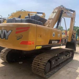 รถขุดตีนตะขาบ SANY SY215C มือสอง ปี 2022 ได้รับการรับรอง EMC บุ้งกี๋ขนาด 0.4 เมตร น้ำหนักใช้งาน 21.5 ตัน พร้อมเครื่องยนต์ ปั๊ม และลูกปืน - Product Image 1