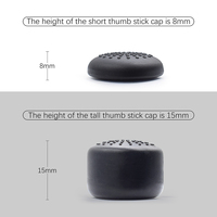 8 pièces/ensemble manettes de jeu étui rehaussé couvercle à bascule pour manette de jeu PS5/PS4 accessoires de contrôleur de jeu