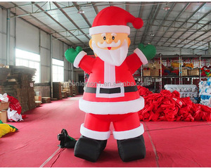 Globo Gigante de Santa Claus de Dibujos Animados, Diseño Personalizado, Publicidad para Eventos y Fiestas, Incluye Soplador, Resistente al <span class=keywords><strong>Agua</strong></span> - Product Image 6