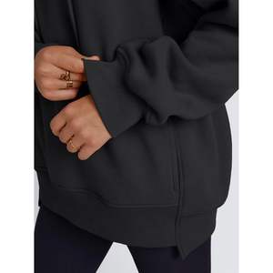 Reine femmes sweats à capuche surdimensionnés motif 3D automne/hiver 2025 décontracté à manches longues sweats personnalisés Y2K tenues trou décoration - Product Image 3