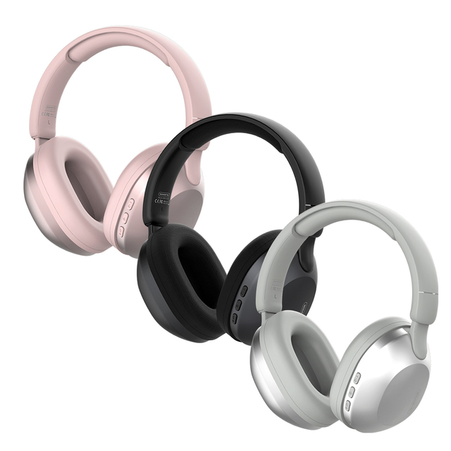 2025 New Item Wholesale Headphone SMS-CJ36 BT 5.4 ANC-HiFi Wireless Headset Gaming Earphone Auriculares