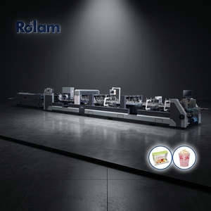 Máquina Plegadora y Encoladora Automática ROLAM LC-S, Máquina de Plegado y Encolado de 4 y 6 Esquinas con Sistema de Pegamento Termofusible Opcional - Product Image 1