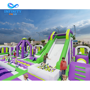 Parco Divertimenti Gonfiabile Commerciale per Esterni, Grande Parco Giochi Gonfiabile per Bambini in <span class=keywords><strong>Vendita</strong></span> - Product Image 5