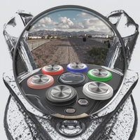 Mini juego de Metal de silicona Joysticks Suckion Joystick para juegos móviles Android Tablet PC-Accesorios de juego botón asistente