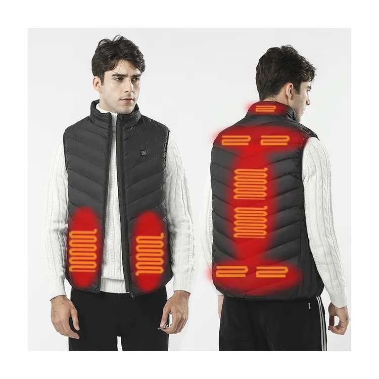 Heated Vest for Men and Women Warm Vest rechargeable Heated Jacket for Outdoor