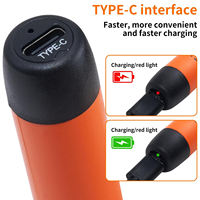 Potencia de 10 Vatios, Pantalla Digital, Temperatura Ajustable 300 ℃ /572 ℉ ~450 ℃ /842 ℉   Mini Kit de Herramientas de Soldadura Electrónica Inalámbrica USB