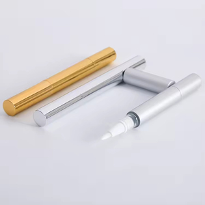 Bolígrafo giratorio cosmético de Metal vacío de 2ml y 4ml con ventana y cepillo de cerdas para brillo de labios/plumper/corrector/limpieza de joyas - Product Image 3