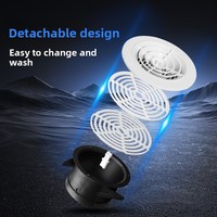Grilles d'aération modernes en ABS avec couvercles en maille pour la ventilation domestique - Sorties d'air et de climatisation en gros