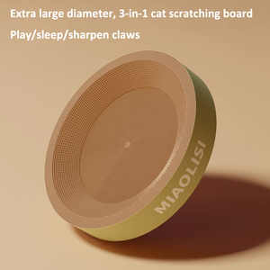 Grattacchiera Extra-Large moderno gatto albero resistente all'usura nido e bacino di artiglio integrato Non-mobili per gatti marci - Product Image 5