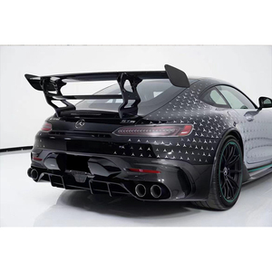 Aile de becquet de coffre en Fiber de carbone sec série noire pour Mercedes <span class=keywords><strong>AMG</strong></span> <span class=keywords><strong>GT</strong></span> GTC GTS GTR sans lumière - Product Image 1
