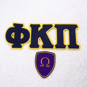 Bolsas originales Parche bordado para planchar Parches bordados IronOn Parche de sombrero a granel Logotipo personalizado - Product Image 2