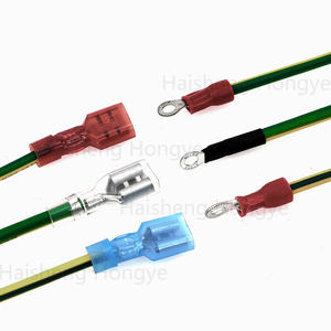 Câble de borne à sertir à anneau torique de fil de raccordement de connecteur <span class=keywords><strong>isolé</strong></span> personnalisé UL1015 - Product Image 3