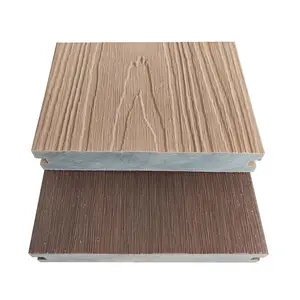 Tablón de madera decorativo moderno, nueva protección del medio ambiente, impermeable, anticorrosión, material plástico de madera, suelo de madera maciza