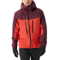 Vestes imperméables coupe-vent pour hommes OEM, couleur personnalisée, veste imperméable à capuche pour activités de plein air, coupe-vent résistant à l'eau, veste 3L