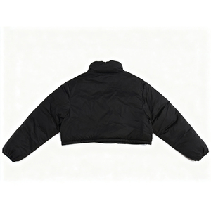 Veste courte matelassée en duvet doux pour <span class=keywords><strong>homme</strong></span>, design personnalisé, couleur personnalisée, chaude, en duvet de canard, double fermeture éclair, <span class=keywords><strong>parka</strong></span> courte zippée - Product Image 3