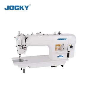 JK9100DD Machine à coudre industrielle, à entraînement Direct, aiguille unique, point de verrouillage, textile